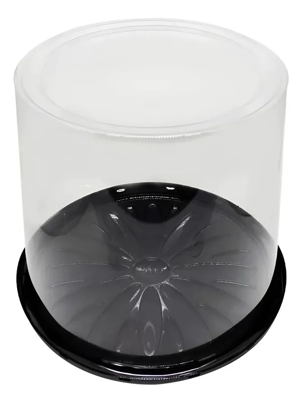 Emb. GA-59CT Torta Alta Gourmet ( 29X23CM) Base Preta C/2