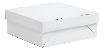 Caixa p/ Bolo Tampa / Fundo N 4 (39,5X39,5X13) Un. Antiga