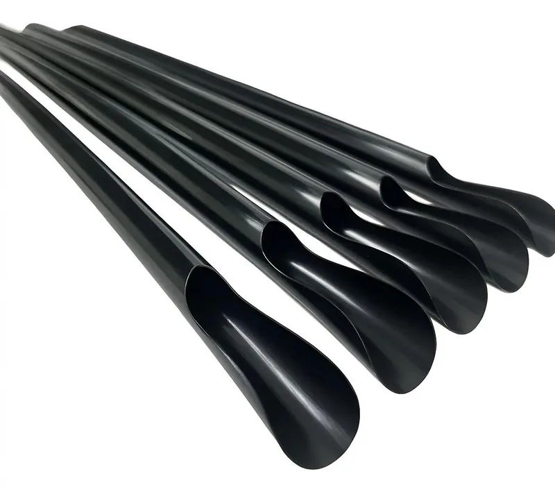 Canudo Mexedor Preto Sache 6X17,5CM Straw (10050082) C/100