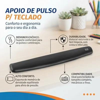 Apoio de Pulso p/ Teclado