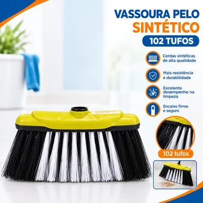 Vassoura Pelo Sintentico Still 102 Tufos (179)