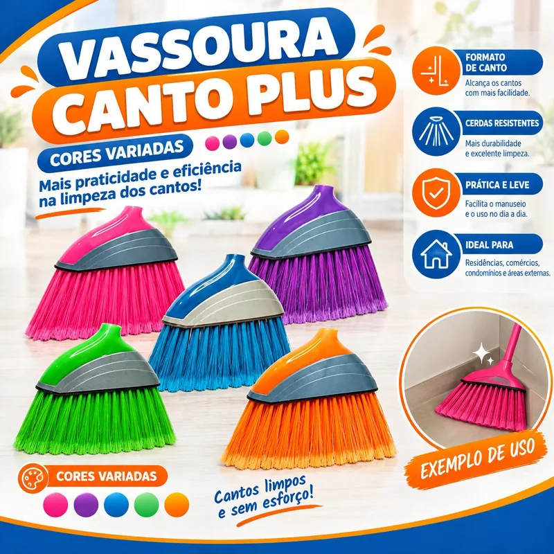 Vassoura Canto Plus X58 (E041)