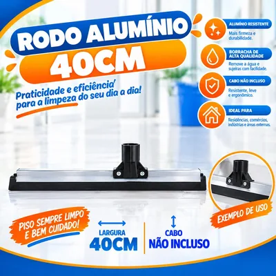 Rodo Aluminio 40CM (E150)