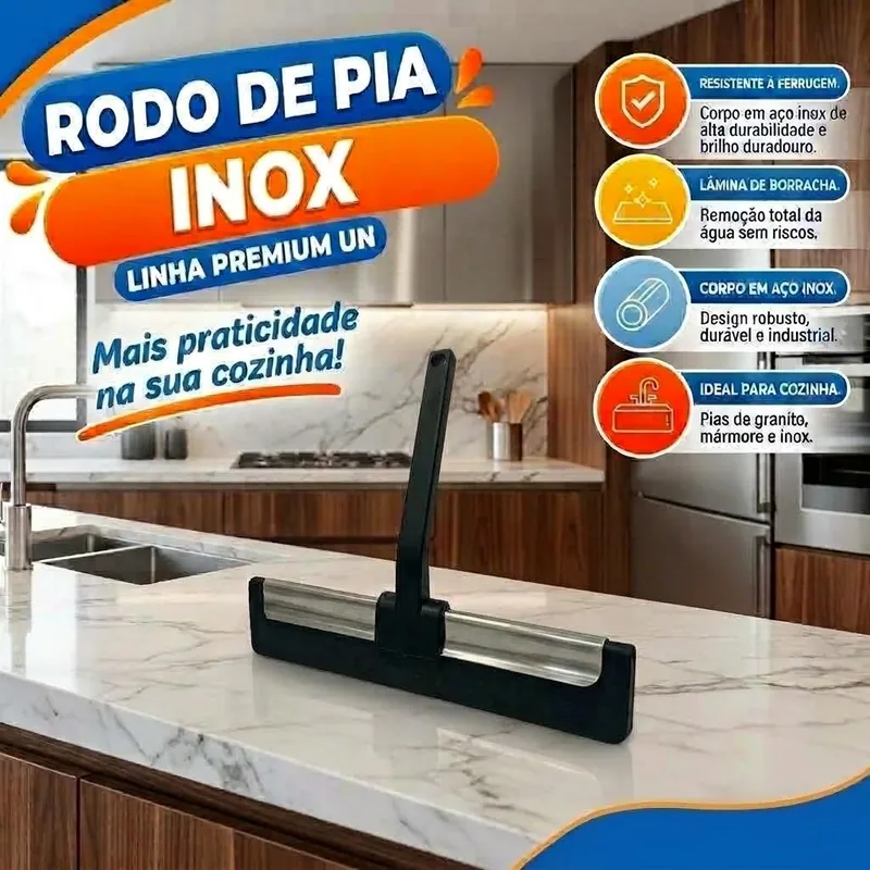 Rodo Pia Inox (E020)
