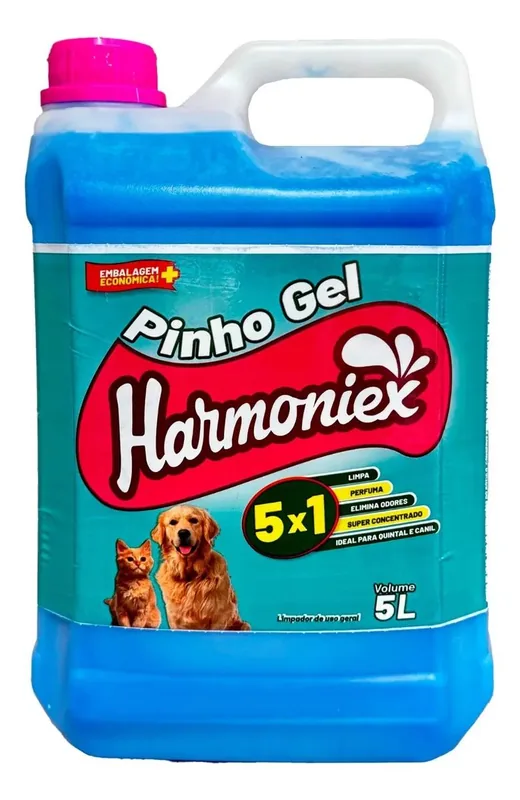 Limpador Pinho Gel Harmoniex - 5 Lts