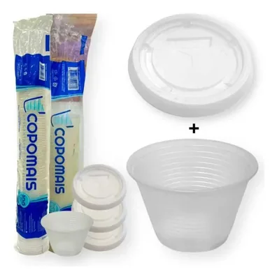 Tampa Pote 0100 Ml Copomais Transl C/100