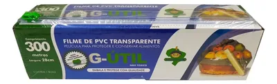 Filme Pvc 28X300 (trilho) Guarufilme Un