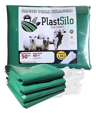 Saco Silagem Verde (51X110) C/50