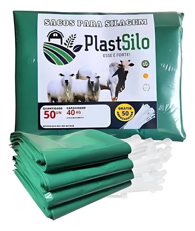 Saco Silagem Verde (51X110) C/50