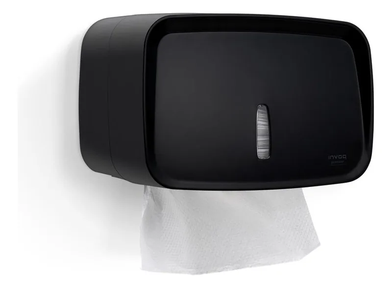 Toalheiro Invoq Compacto Preto Premisse (34032602)