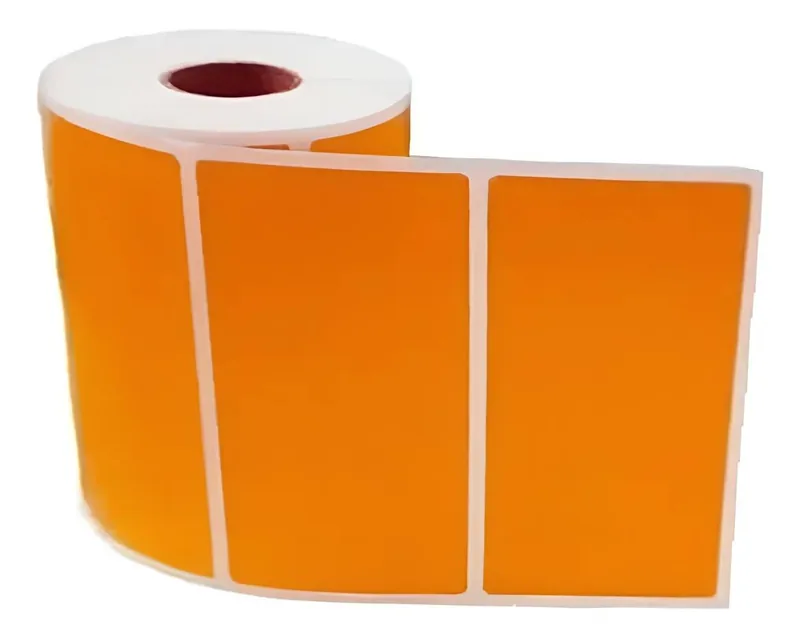 Etiqueta Laranja 100X50 C/500 (consumo / Volume)