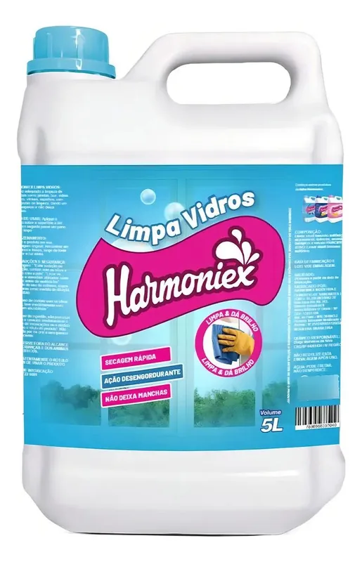 Limpa Vidros - Harmoniex 5 Lts