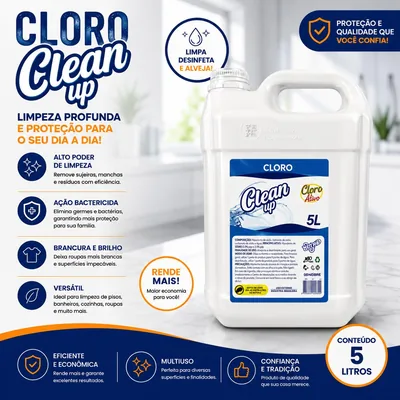 Cloro Clean Up 5 Lts