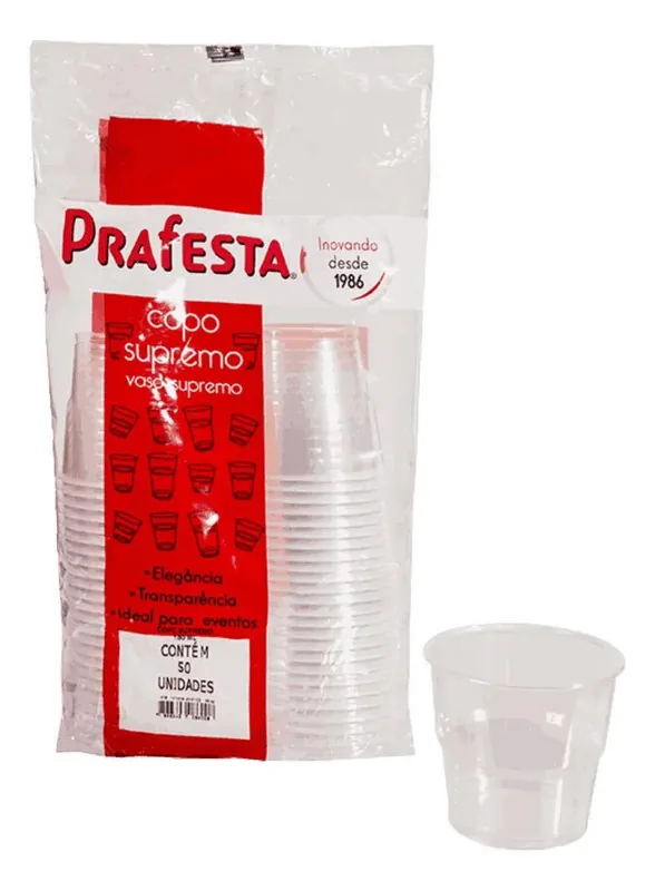 Copo Supremo 150ML Prafesta (8600) C/50