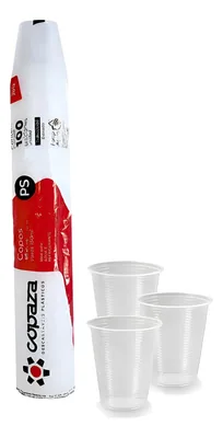 Copo 300 Ml Copaza Transl. Abnt 2012 C/100