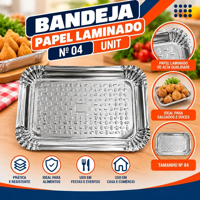 Bandeja Pap. Lam. N.04 Un