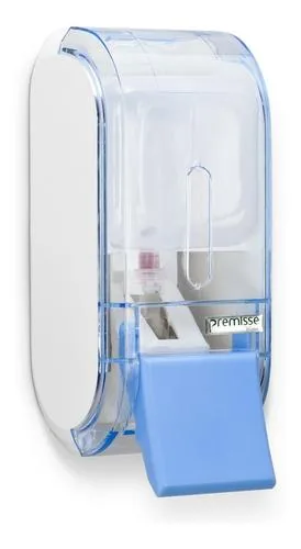 Saboneteira Urban Compacta Branco e Azul Premisse (34005104)