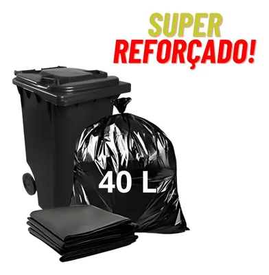 Saco Lixo 040LTS (preto) 60X63X0,10 c/ 1KG
