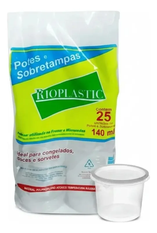 Pote 250 Ml (rioplastic) C/tp C/24