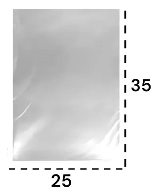 Saco Plastico 25X35X06 C/1KG