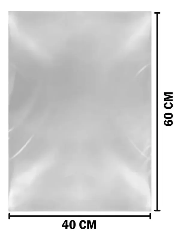 Saco Plastico 40X60X0,10 c/ 1KG
