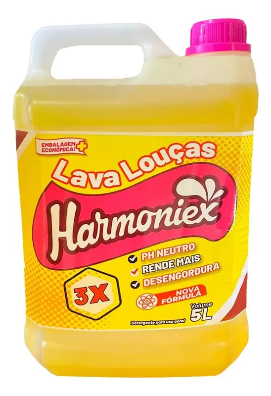 Detergente Neutro (lava-louca) -harmoniex - 5 Lts
