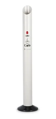 Suporte Pvc Lixo Copos Cafe Premisse Branco (34026801)