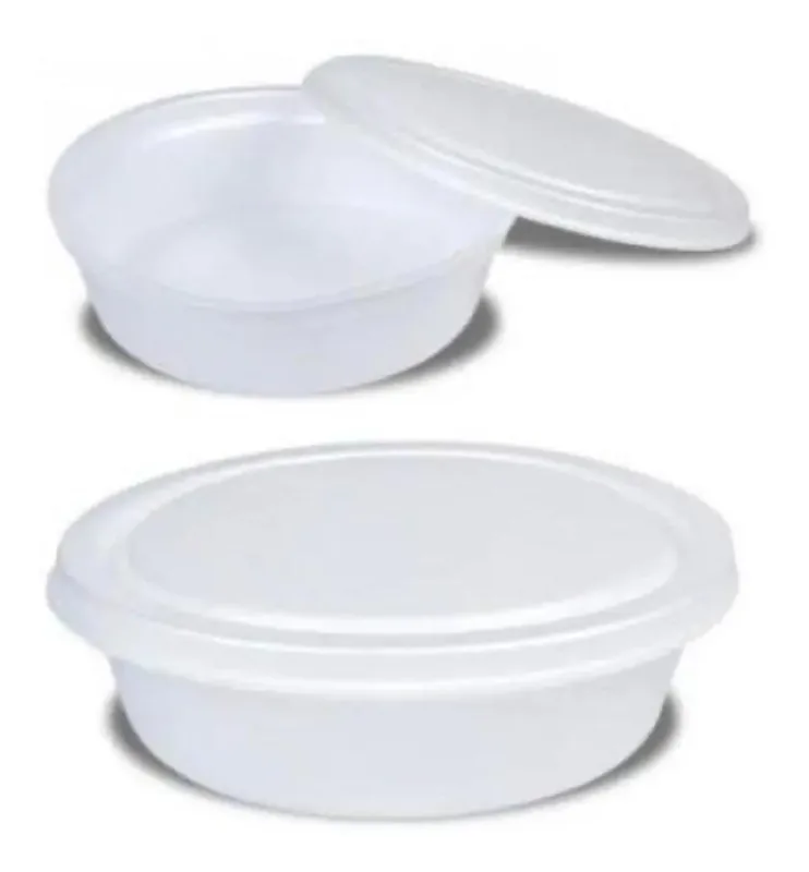 Bandeja Esp. R-2 C/tp (FM-75) (marmitex) C/100 Fibraform