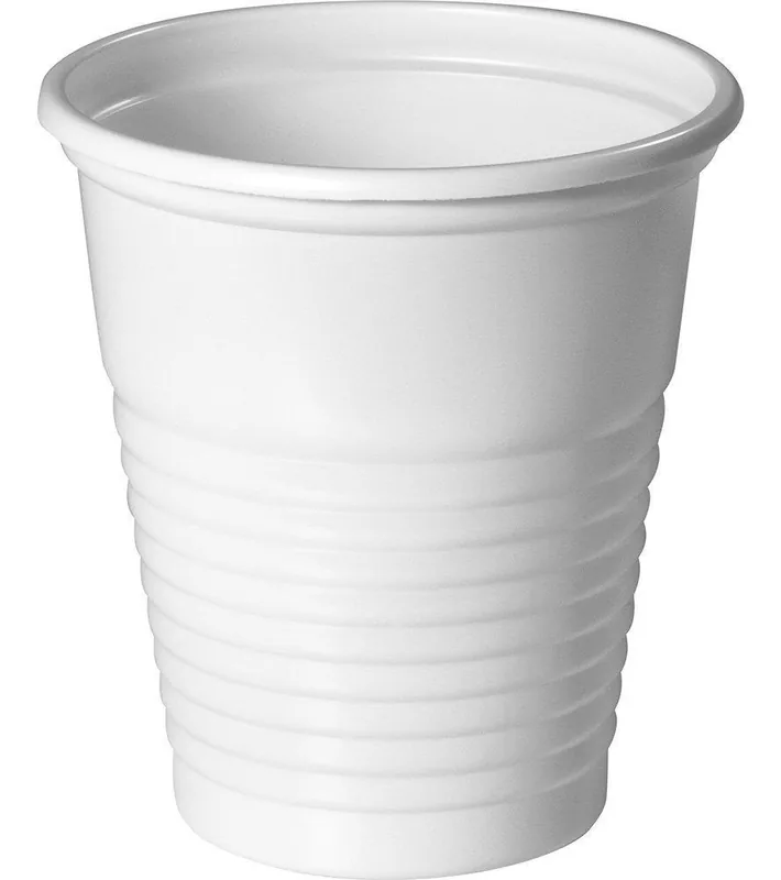 Copo 080 Ml Fonplast Branco C/100