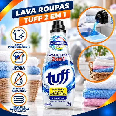 Lava Roupas Tuff 2 em 1-1,5LT (83508)