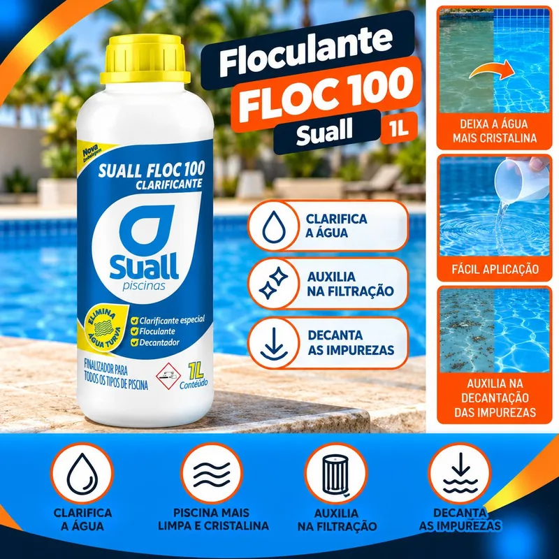 Floculante Floc 100 Suall 1L (CSFLOCX20)