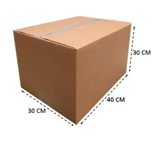Caixa Papelao Duplex N.01 (40X30X30) Un.