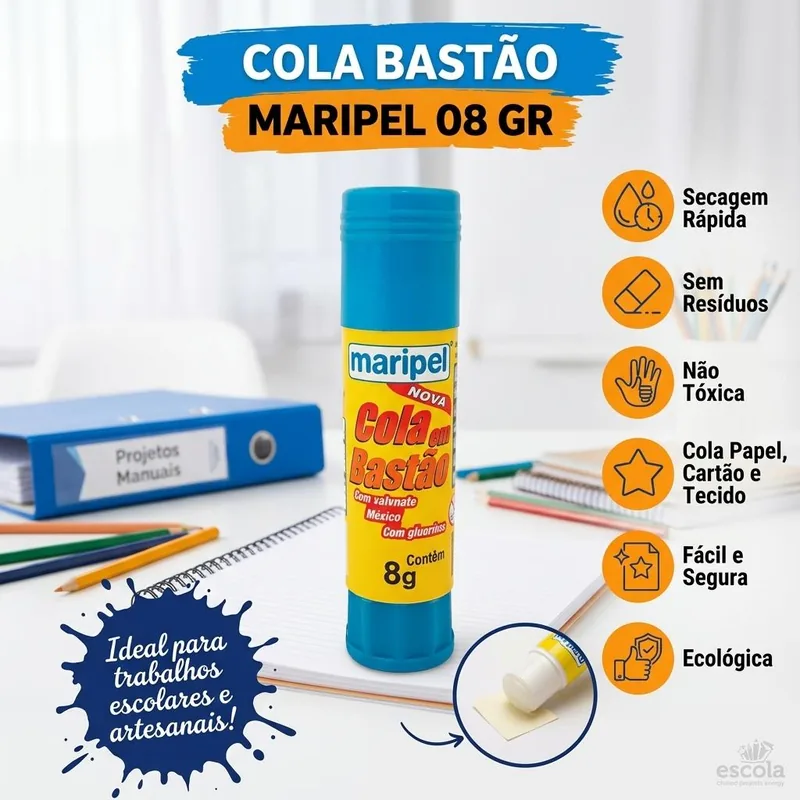 Cola Bastao Maripel 08 Gr C/01 (27026)