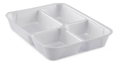 Bandeja Esp. HF-100/4 C/4 Div S/tp 1100ML C/20 Fibraform