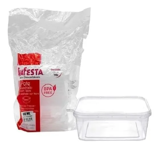 Pote 0400 Ml (prafesta) Quad. C\lacre (ref 8823) C/10