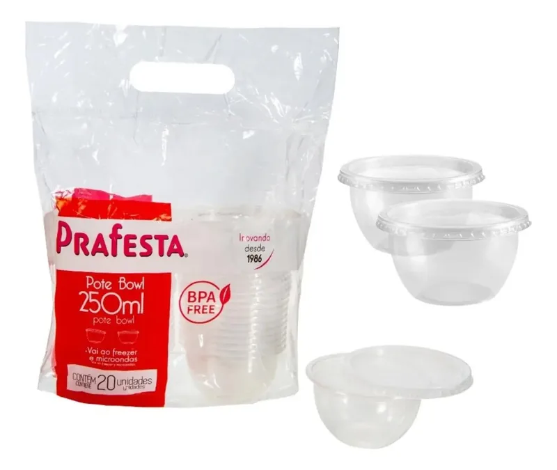 Pote 0250 Ml (prafesta) Bowl (8492) C/20
