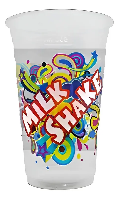 Copo 500 Ml Rioplastic Milk Shake C/50