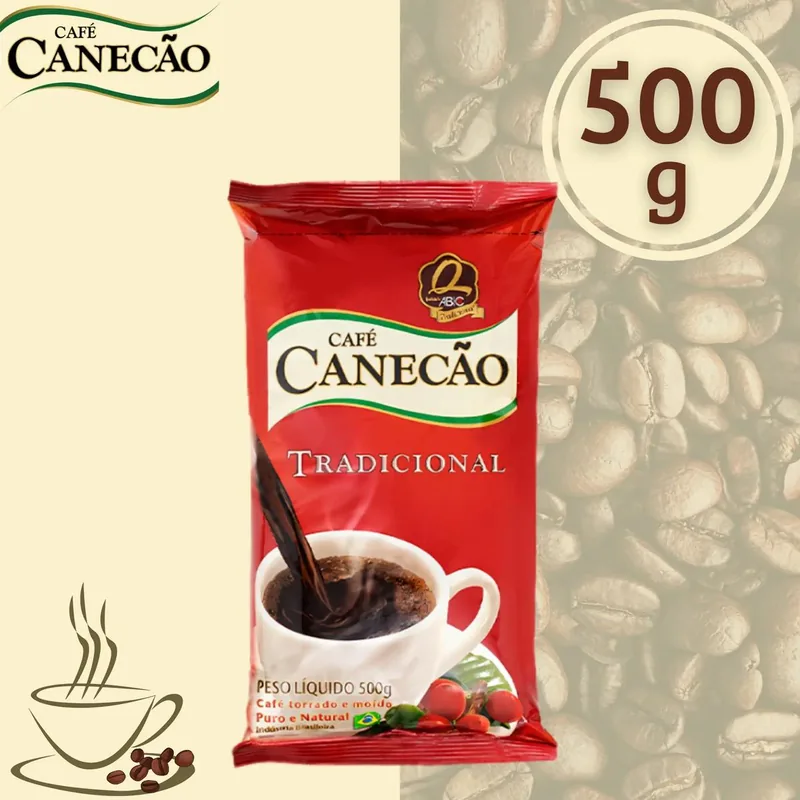 Cafe Canecao Almofada Tradicional C/500GR
