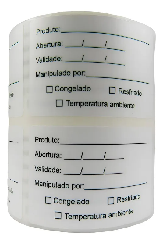Etiqueta Couche Validade 60X40 (500 Unid.) c/ 01 Rolo