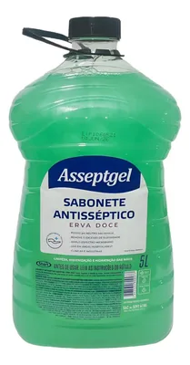 Sabonete Asseptgel Erva Doce 5L (71443)