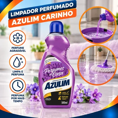 Limpador Perfumado Azulim Carinho 500ML (10424)