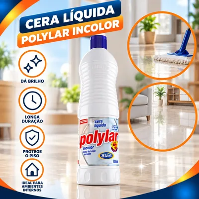 Cera Liquida Polylar Incolor 750ML (73001)