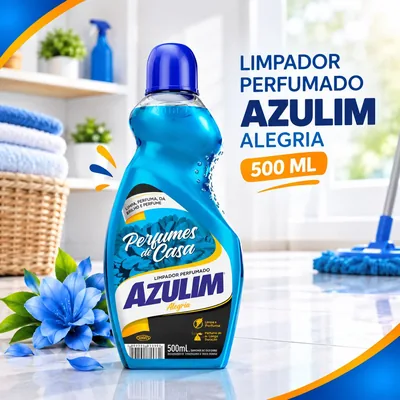 Limpador Perfumado Azulim Alegria (10422) 500ML