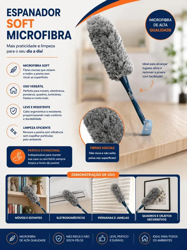 Espanador Soft Microfibra (41111)